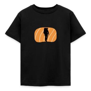Backpacking Wandern Backpacker - Kinder T-Shirt - Schwarz - Vorne - AI Model Kid Female (0cm)