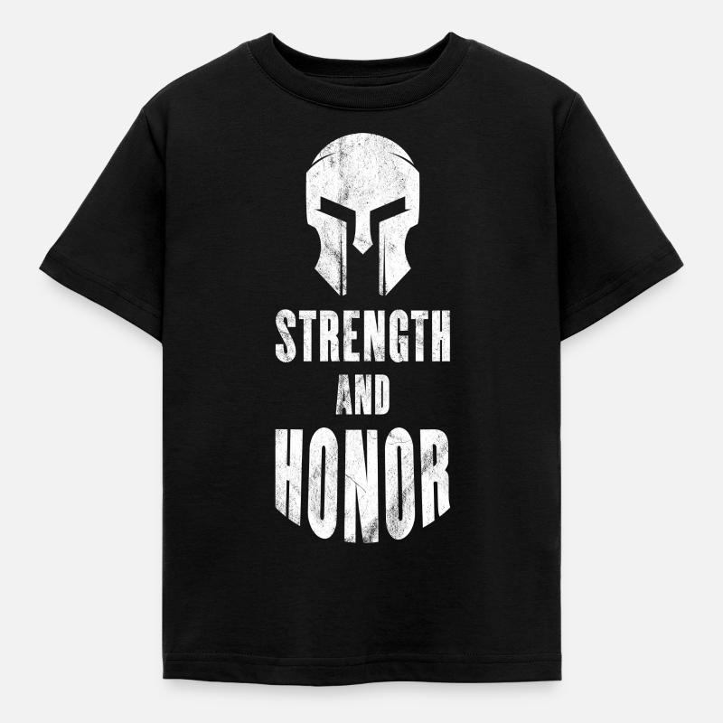 Force et honneur - Gladiator - T-shirt Enfant - noir