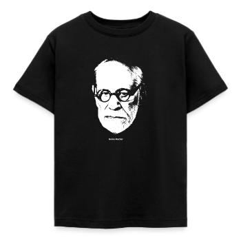 Ta mère - Ta mère: Sigmund Freud - T-shirt Enfant - noir - Devant - AI Model Kid Female (0cm)