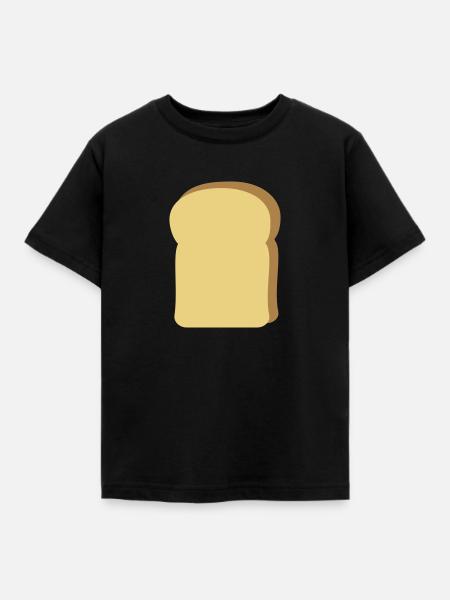 Toast - Kinder T-Shirt - Schwarz