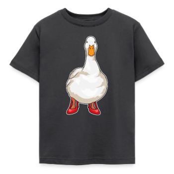 Chaussures Duck High Selling - T-shirt Enfant - charbon - Devant - AI Model Kid Female (0cm)