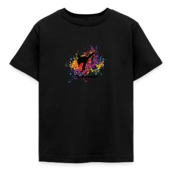 Taekwondo - T-shirt Enfant - noir - Devant - AI Model Kid Female (0cm)