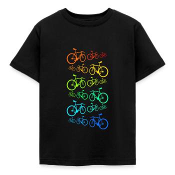 racer - Kids' T-Shirt - black - Front - AI Model Kid Female (0cm)