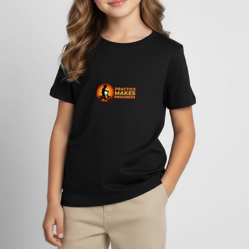 Practice makes progress Kids' T-Shirt