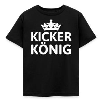 KICKER KÖNIG - T-shirt Enfant - noir - Devant - AI Model Kid Female (0cm)