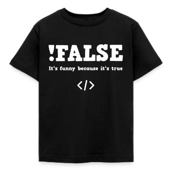 Programmierer Programmieren lustiger Spruch - Kinder T-Shirt - Schwarz - Vorne - AI Model Kid Female (0cm)