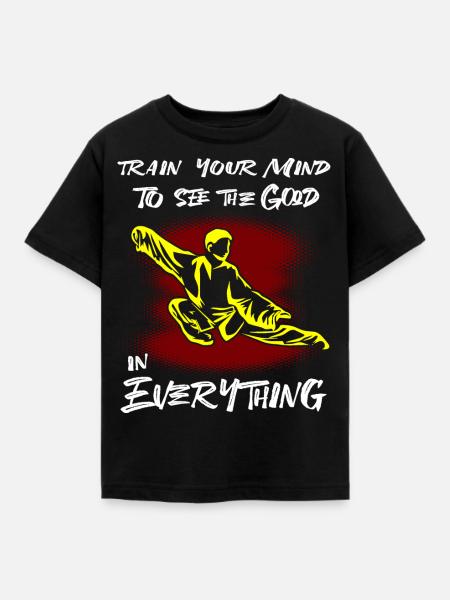 Tai chi - Kinder T-Shirt - Schwarz