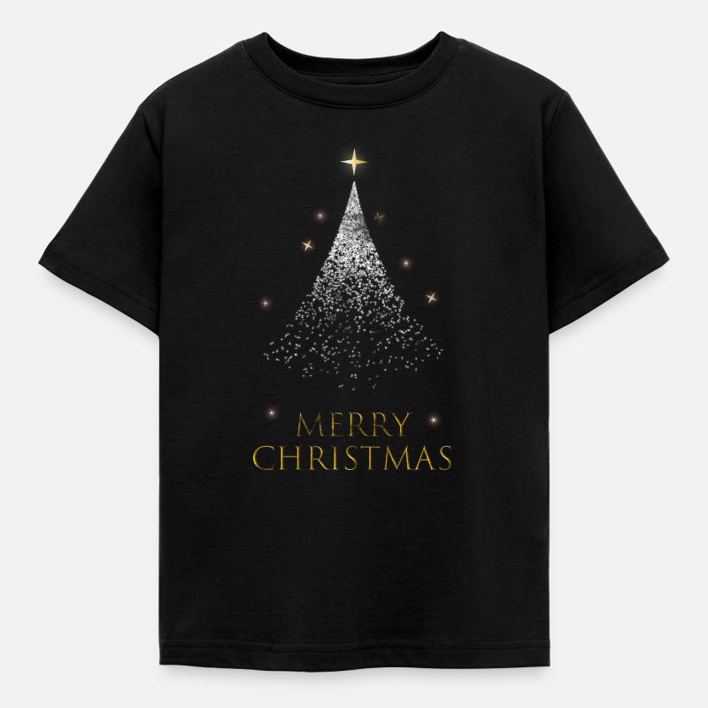 Weihnachten - Kinder T-Shirt - Schwarz