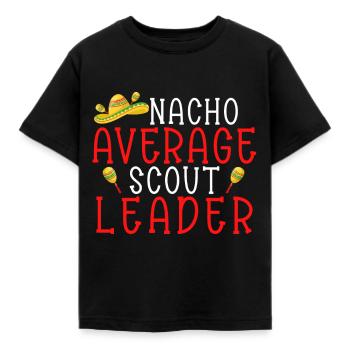 Scout Camping Scout Greeting - Kids' T-Shirt - black - Front - AI Model Kid Female (0cm)