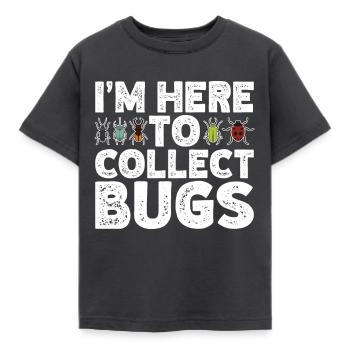 Insekt - Kinder T-Shirt - Dunkelgrau - Vorne - AI Model Kid Female (0cm)