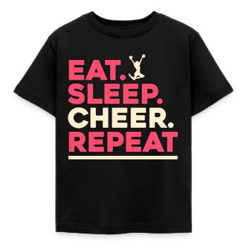 Pom-pom girl Cheerleading Jeunes - T-shirt Enfant - noir - Devant - AI Model Kid Female (0cm)