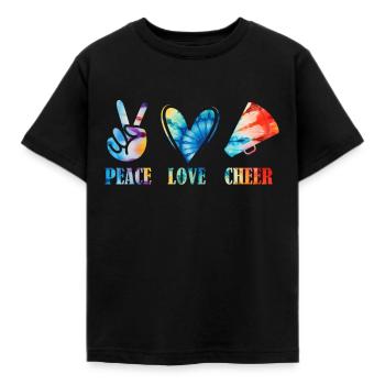 Pom-pom girl Cheerleading Jeunes - T-shirt Enfant - noir - Devant - AI Model Kid Female (0cm)
