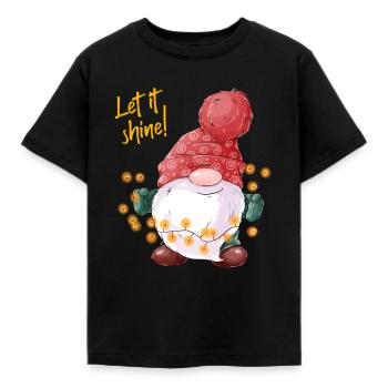 Laissez-le briller! - T-shirt Enfant - noir - Devant - AI Model Kid Female (0cm)