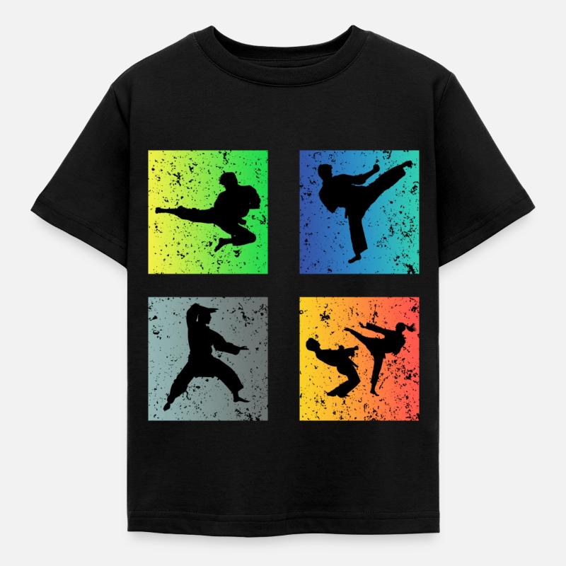 karaté - T-shirt Enfant - noir