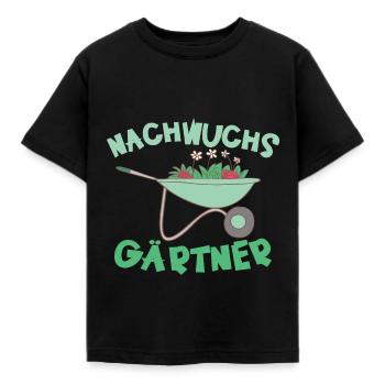 Nachwucchs Gärtner für Jungs Jungen - Kinder T-Shirt - Schwarz - Vorne - AI Model Kid Female (0cm)