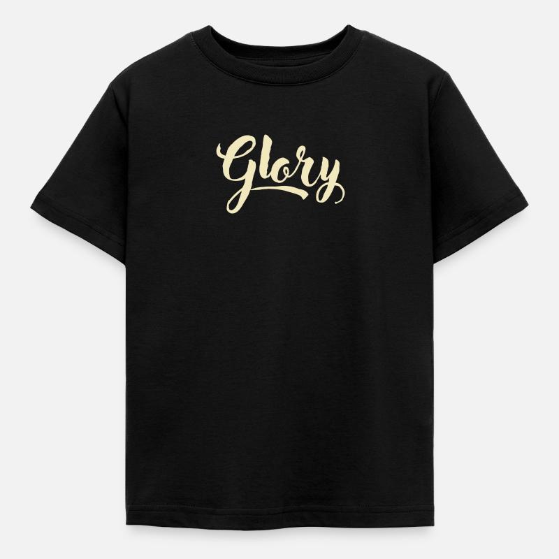 Glory 1 - Kinder T-Shirt - Schwarz