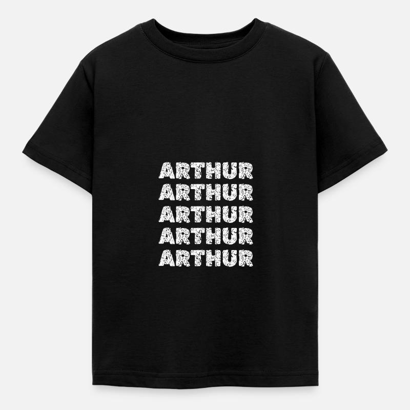 Arthur Arthur - T-shirt Enfant - noir