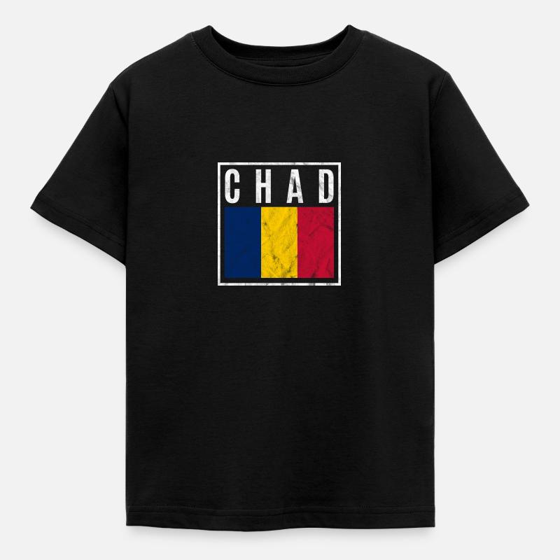 Tchad - T-shirt Enfant - noir