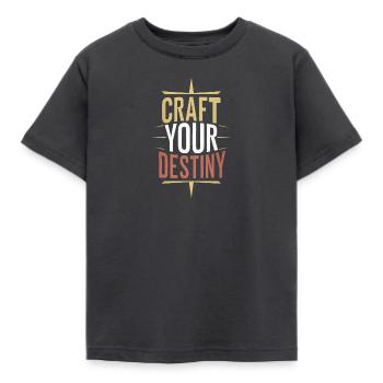 Façonnez votre destin - T-shirt Enfant - charbon - Devant - AI Model Kid Female (0cm)
