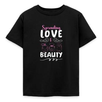 Perfume Smell Fragrance Spray Lover - Kids' T-Shirt - black - Front - AI Model Kid Female (0cm)