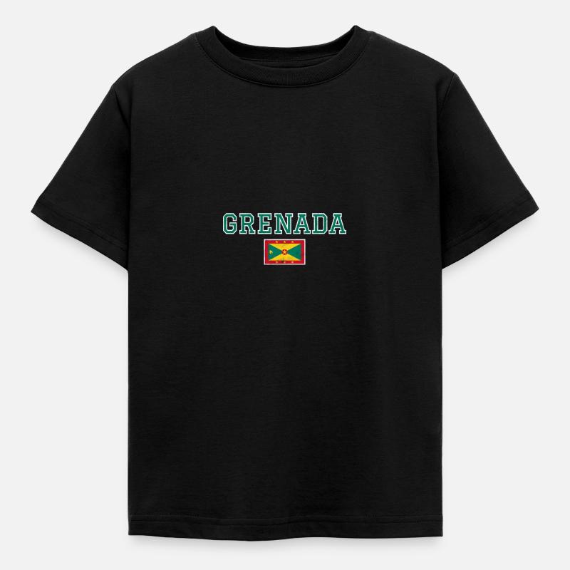 Grenada - Kids' T-Shirt - black
