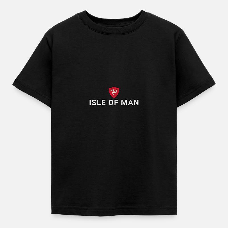 Île de Man - T-shirt Enfant - noir