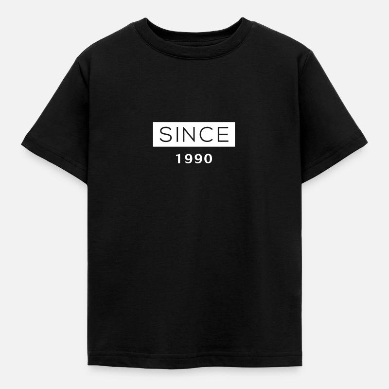 Since - 1990 - Kids' T-Shirt - black