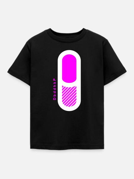 dbddhkp - Kinder T-Shirt - Schwarz