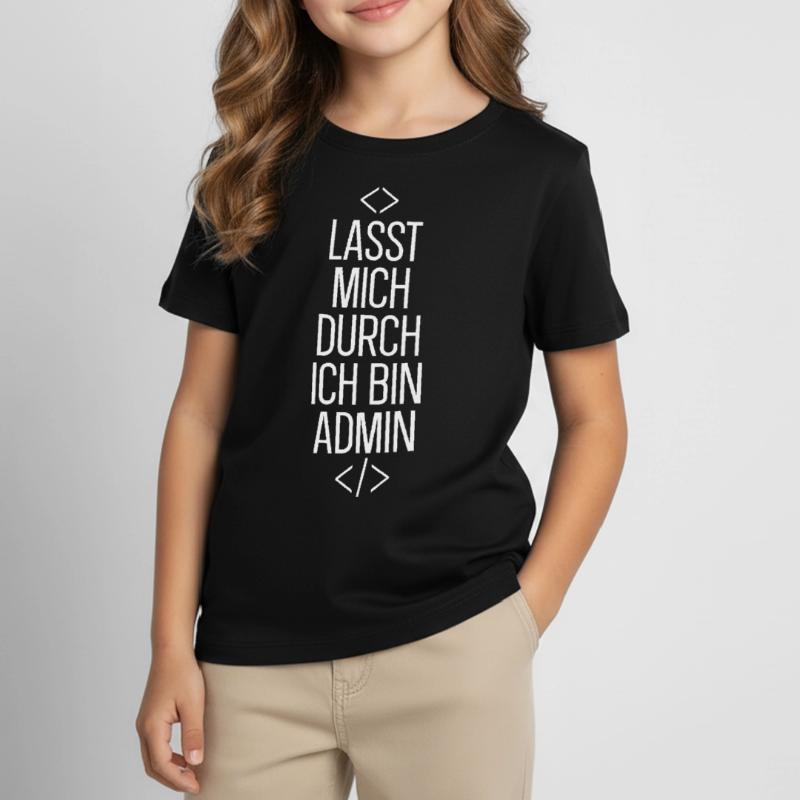 Programmierer Coder Software Entwickler Kinder T-Shirt