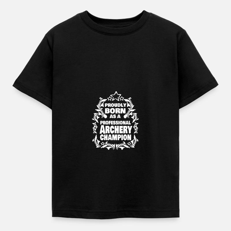 Tir à l’arc Tir à l’arc - T-shirt Enfant - noir