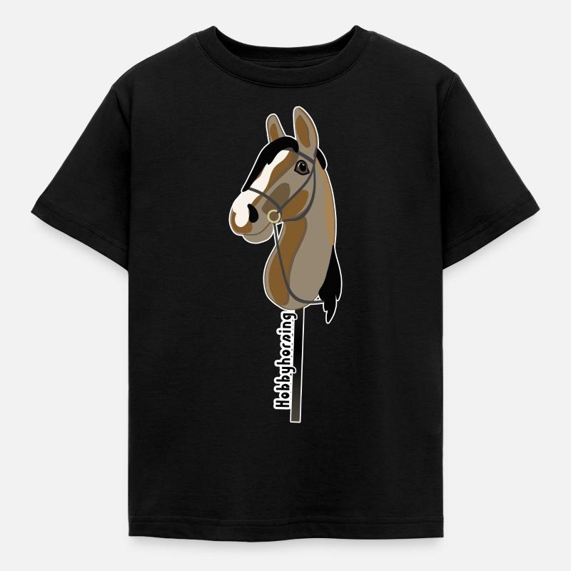 Cheval de loisir - cheval de loisir - cheval de loisir - T-shirt Enfant - noir