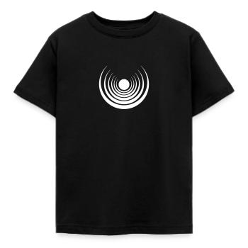 Mond Zauber Amulett Kraft der 7 Wicca Vollmond - Kinder T-Shirt - Schwarz - Vorne - AI Model Kid Female (0cm)