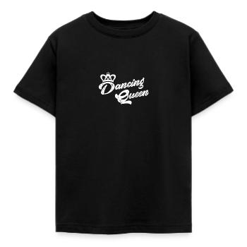 Dancing Queen - Kinder T-Shirt - Schwarz - Vorne - AI Model Kid Female (0cm)
