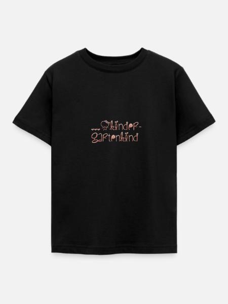 Kindergartenkind - Kinder T-Shirt - Schwarz