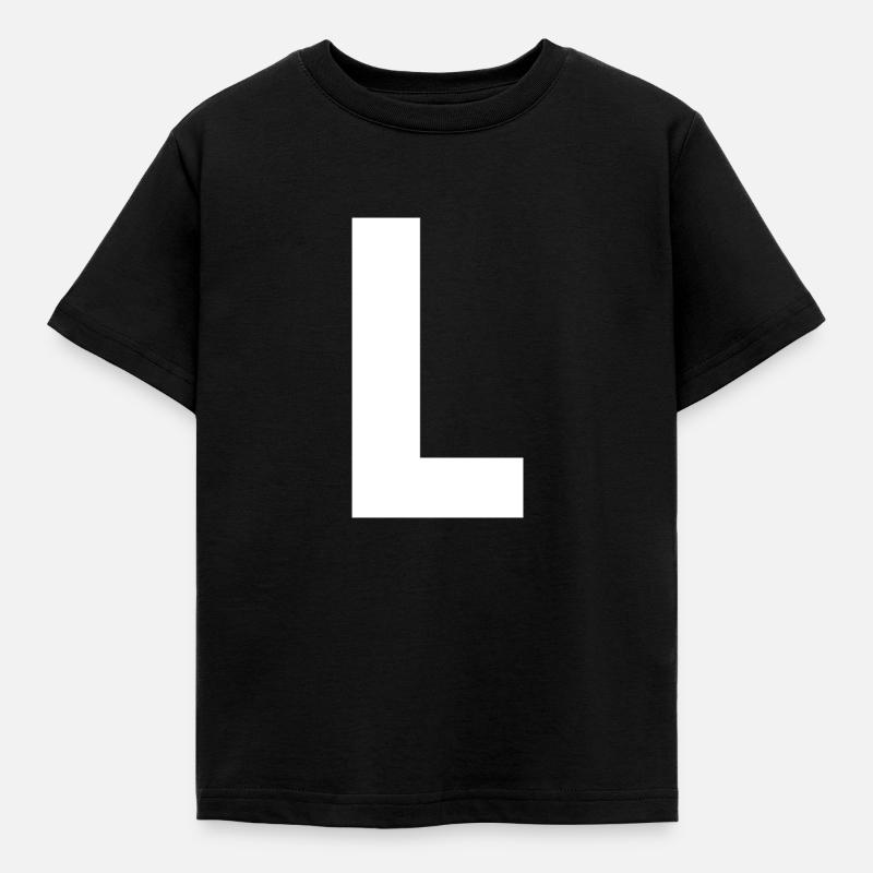 L - Kids' T-Shirt - black