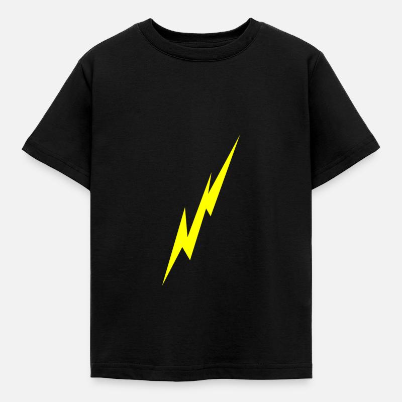 Éclair - T-shirt Enfant - noir