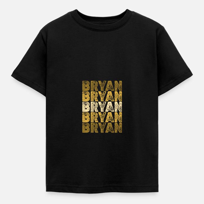 Roots Bryan - Kids' T-Shirt - black