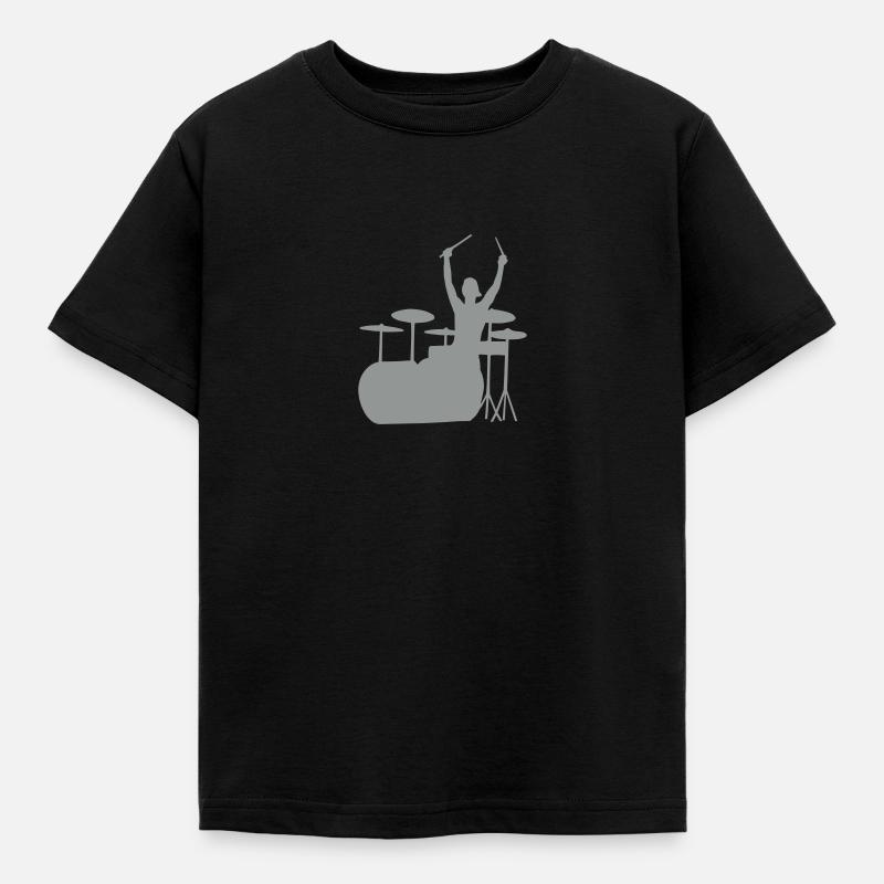 batteur - T-shirt Enfant - noir