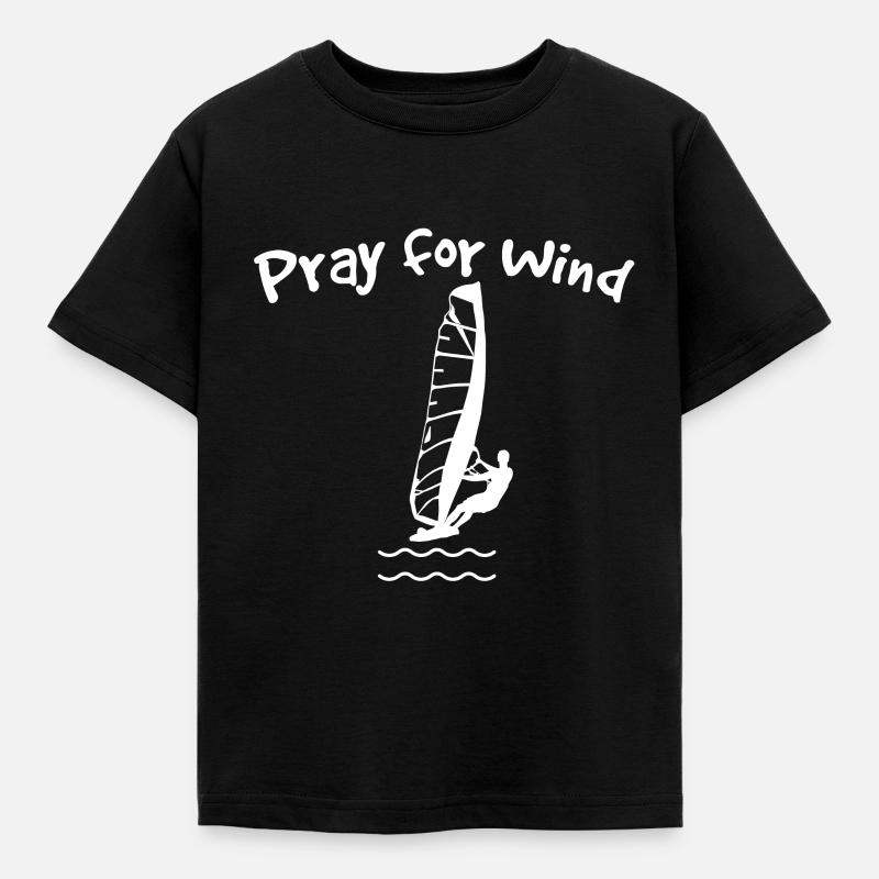 planche à voile - T-shirt Enfant - noir