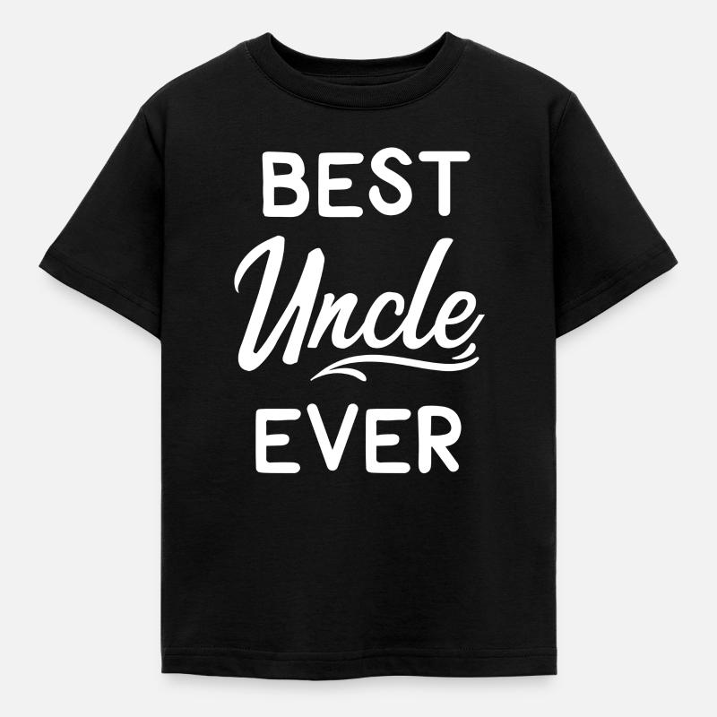 Onkel - Kinder T-Shirt - Schwarz