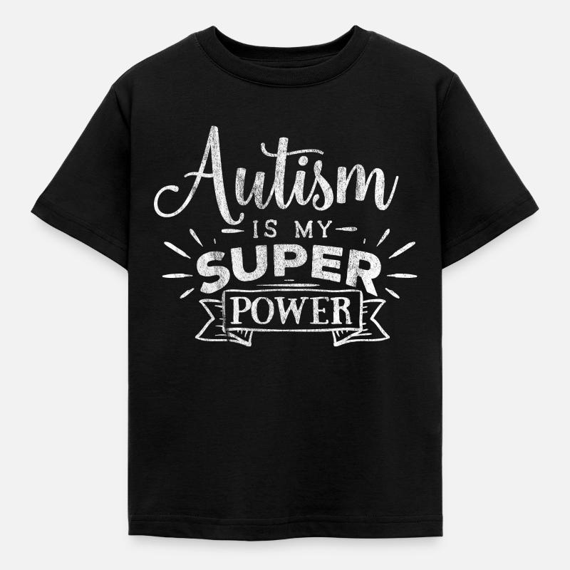 Autisme - T-shirt Enfant - noir