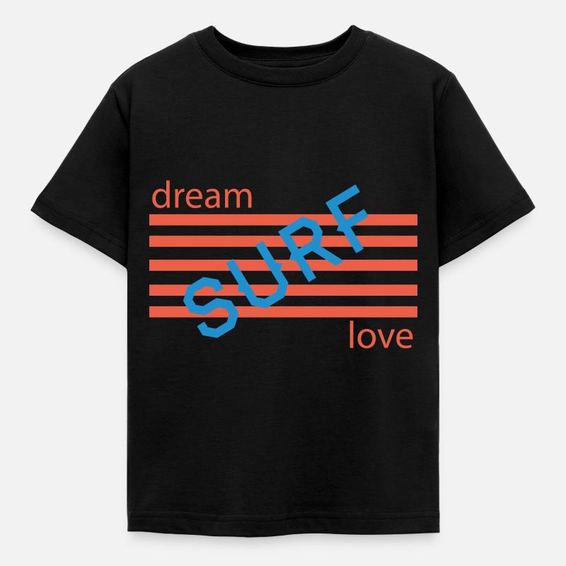 surf - T-shirt Enfant - noir
