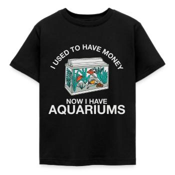 aquarium - T-shirt Enfant - noir - Devant - AI Model Kid Female (0cm)
