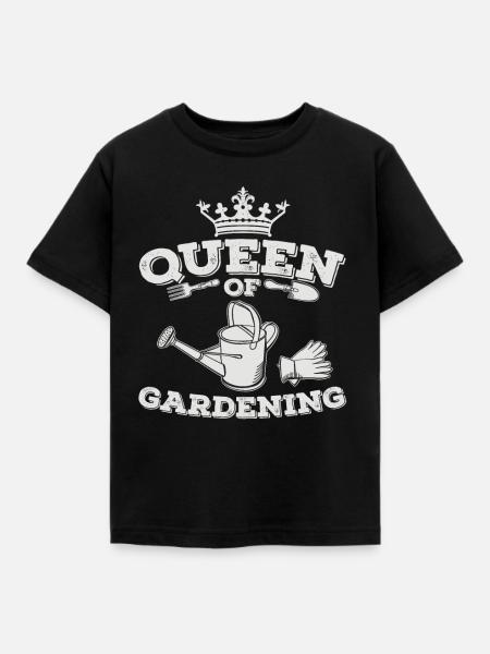 Gärtnerin - Kinder T-Shirt - Schwarz