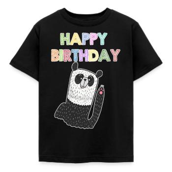 Kinder Shirt Geburtstag - Kinder T-Shirt - Schwarz - Vorne - AI Model Kid Female (0cm)