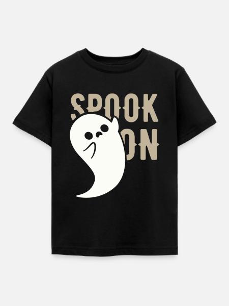 Spook on - Kinder T-Shirt - Schwarz