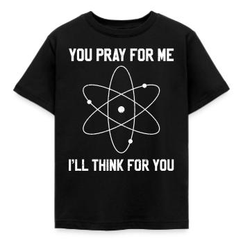 Science - Athéisme athée - T-shirt Enfant - noir - Devant - AI Model Kid Female (0cm)