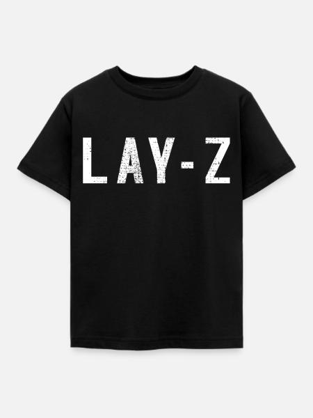 Faul - Kinder T-Shirt - Schwarz