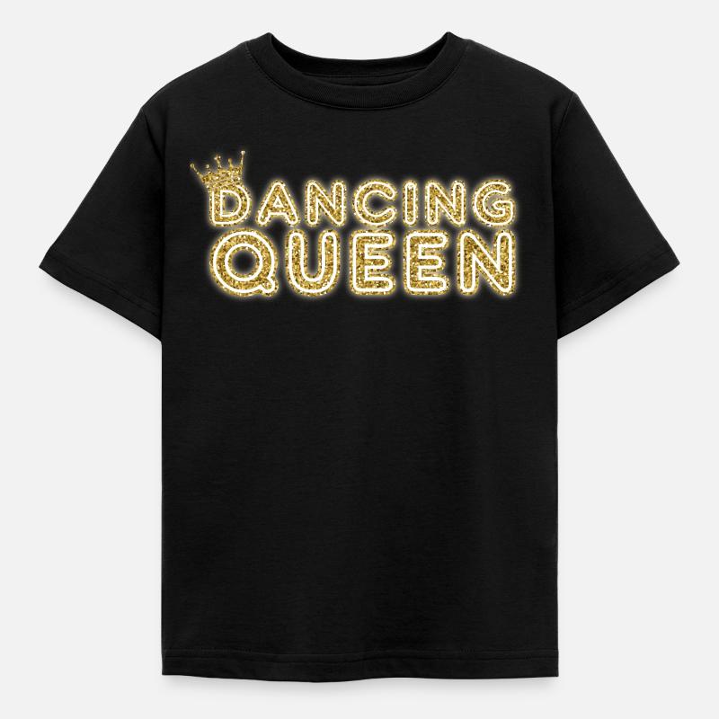 Dancing Queen - Kids' T-Shirt - black