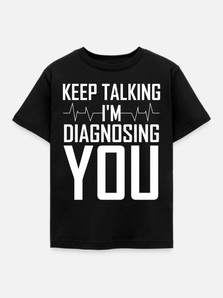 Psychologie - Kinder T-Shirt - Schwarz